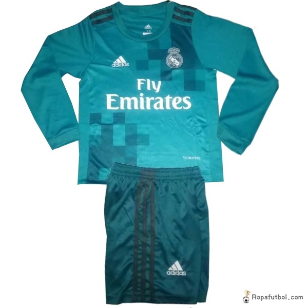 Camiseta Real Madrid Replica Tercera Ropa ML Niños 2017/18